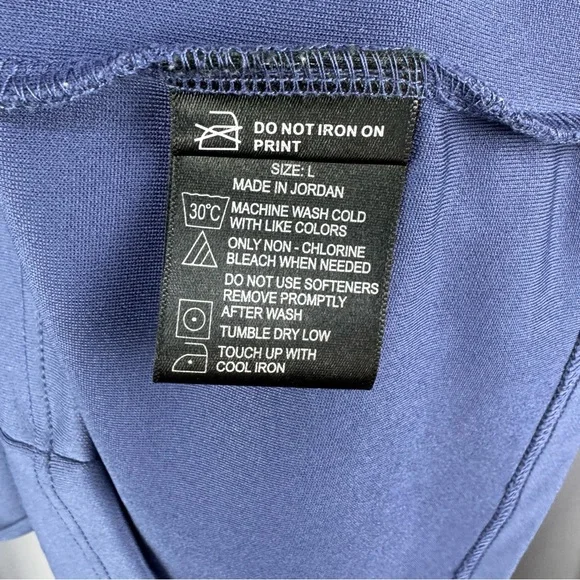 Bolle Men’s Performance 1/4 Zip Pullover Golf Style Shirt Blue Size Large - Picture 5 of 7